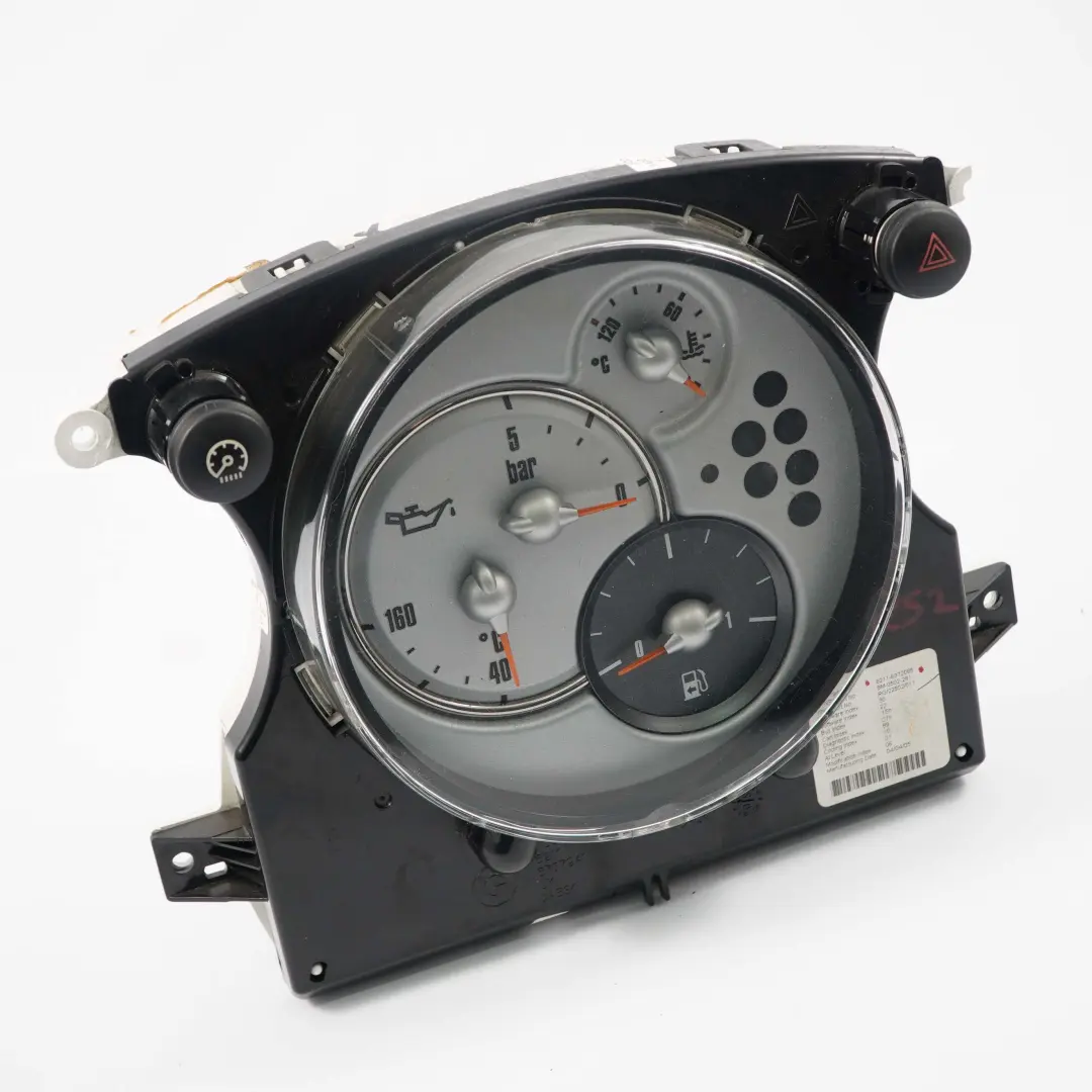 Mini Cooper One R50 R52 R53 Instrument Cluster Chrono Package Module - SKU 6972085-1 - Part number 6972085