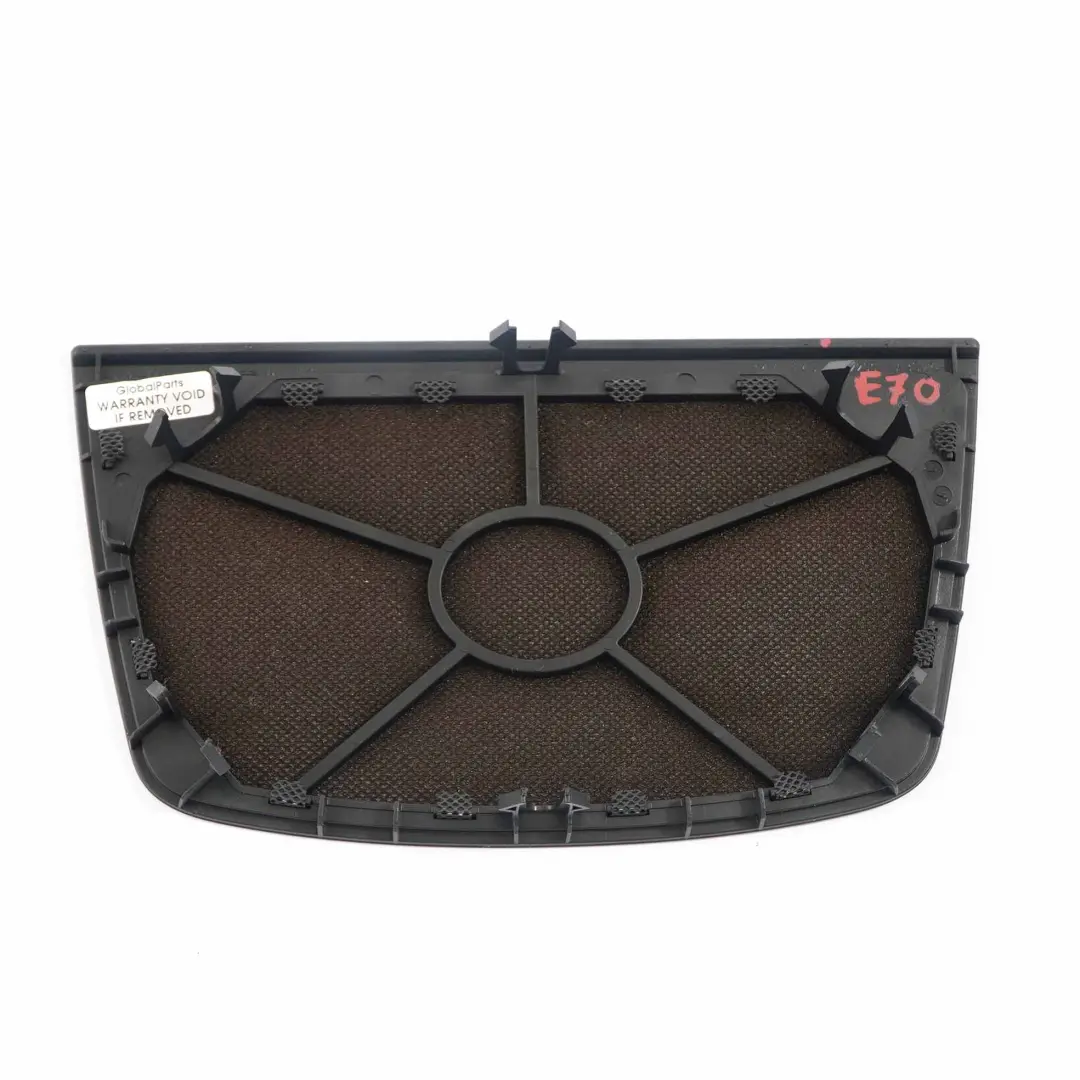 BMW X5 E70 Dashboard Centre HiFi Speaker Cover Trim Panel Black - SKU 6972206 - Part number 6972206