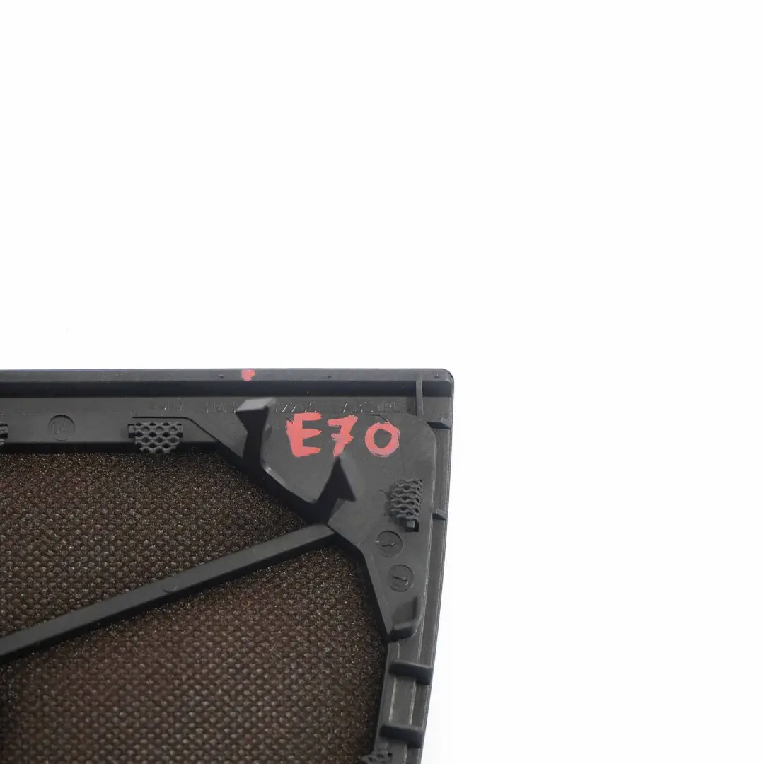 Salpicadero Centro Altavoz Cubierta Panel Embellecedor Negro para BMW X5 E70 con número de pieza 6972206 BMW X5 E70 Salpicadero Centro Altavoz Cubierta Panel Embellecedor Negro - SKU 6972206 - Número de pieza 6972206