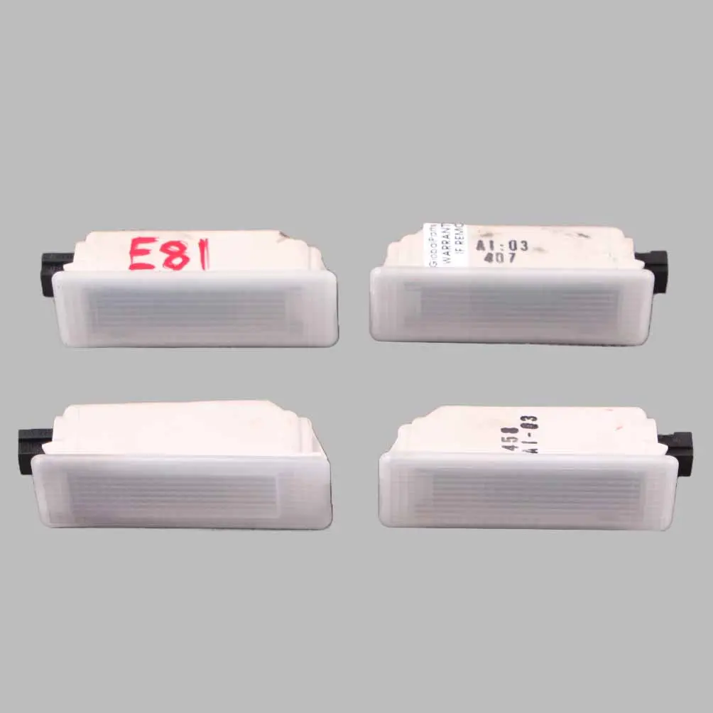 Luce interna BMW E60 E81 E87 E90 F10 F20 F30 Set Lampada Scheda Porta 6972605