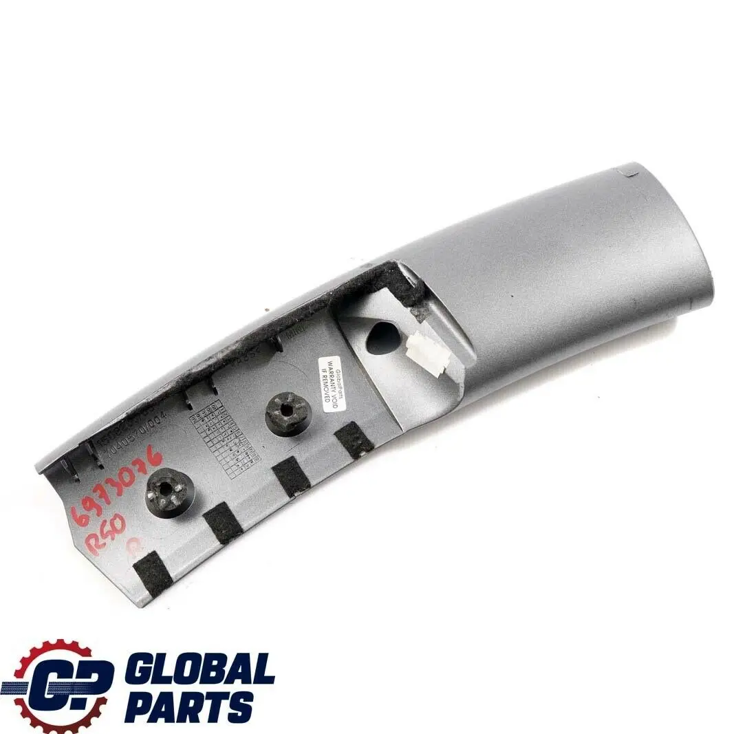 Destra Copertura Tubo Decorazione Antracite 7040570 per Mini Cooper One R50 R52 R53 con numero di parte 6973076 Mini Cooper One R50 R52 R53 Destra Copertura Tubo Decorazione Antracite 7040570 - SKU 6973076 - Numero di parte 6973076