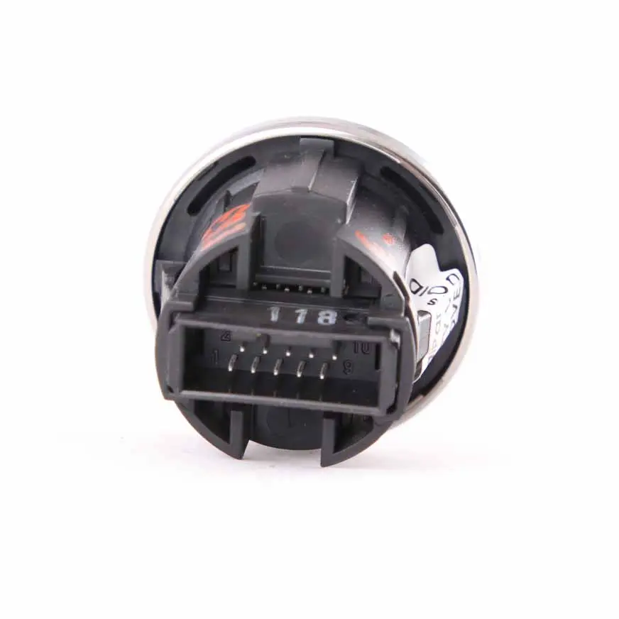 BMW E92 E93 Start Stop Ignition Switch Button Black M Carbon Look - SKU 6973276-3 - Part number 6973276