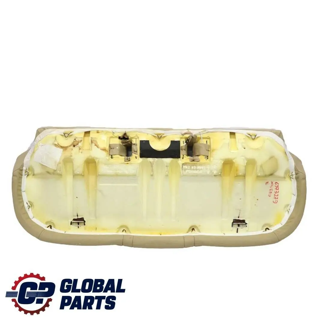 BMW X5 E70 Sedile Posteriore Panca Divano Base Divano Beige Pelle Nevada - SKU 6973279 - Numero di parte 6973279
