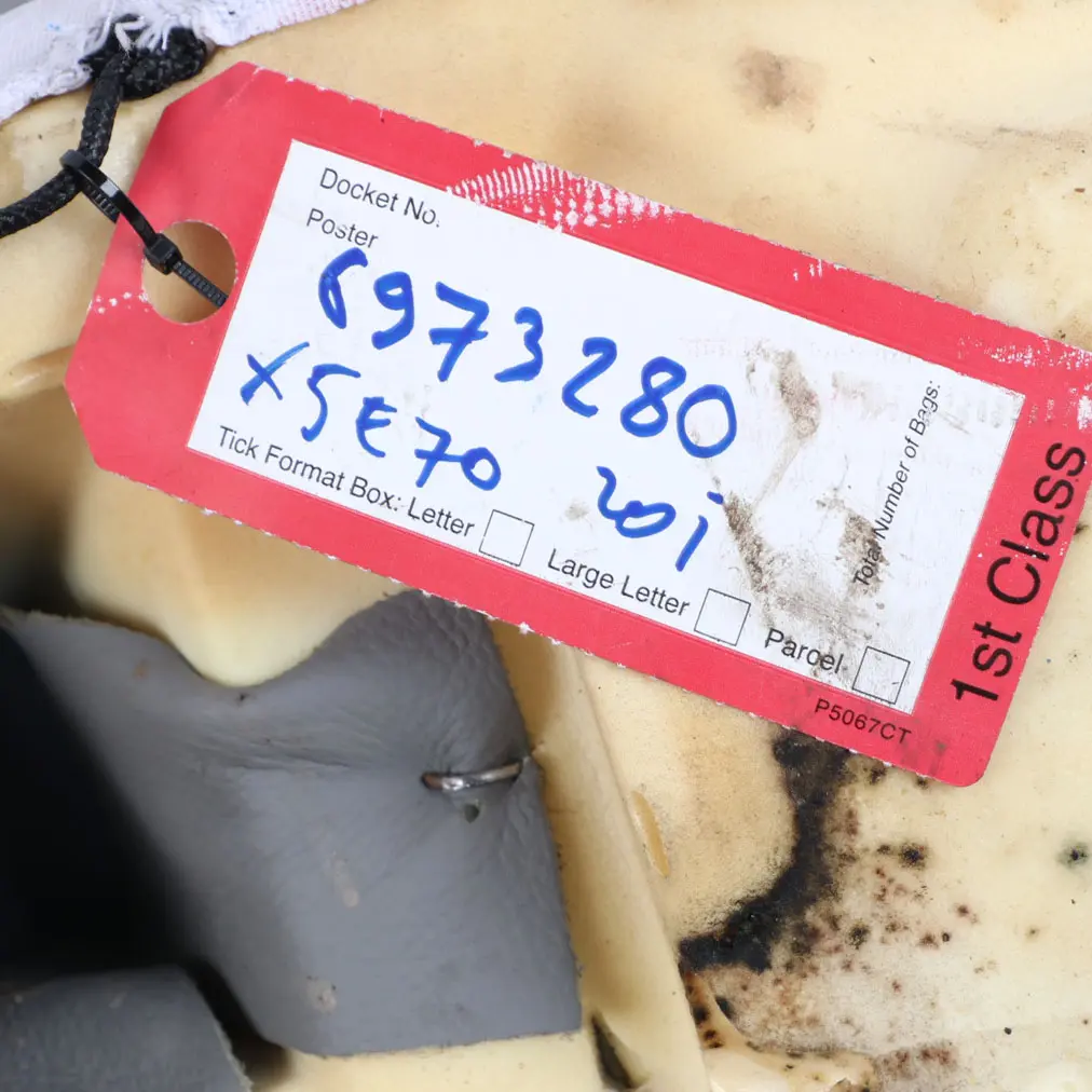 BMW X5 E70 Siedzisko Kanapy Tył Tylne Skóra - SKU 6973280 - Numer Części 6973280