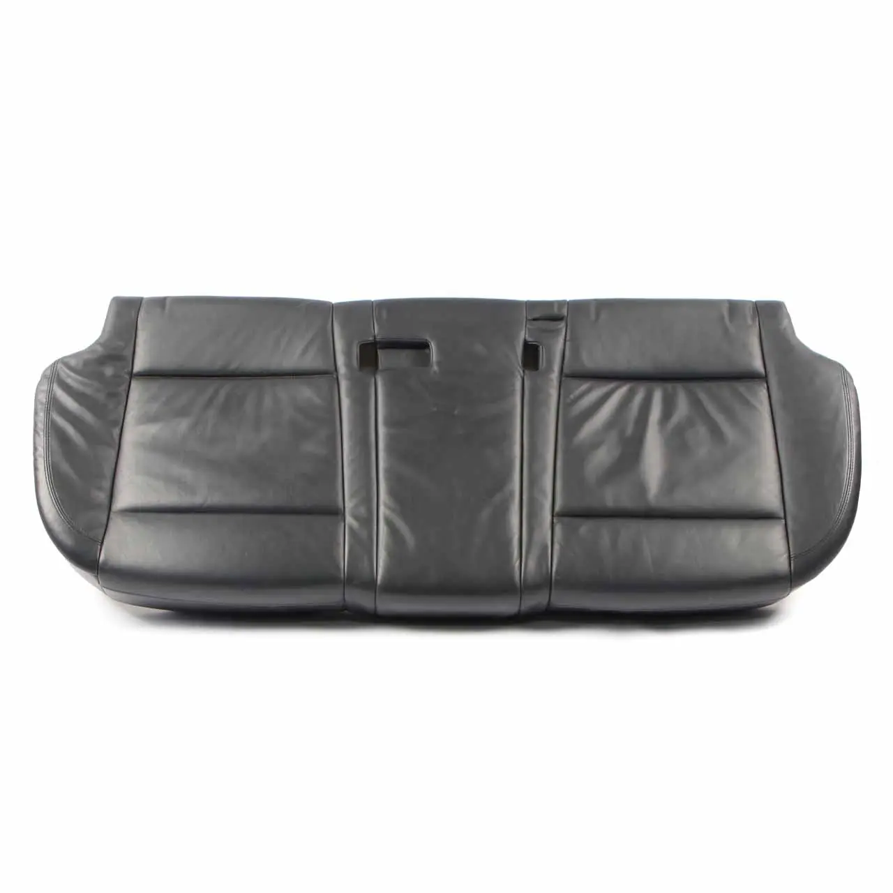 BMW X5 E70 Asiento Trasero Banco Sofá Base Revestimiento Cuero Nappa Negro