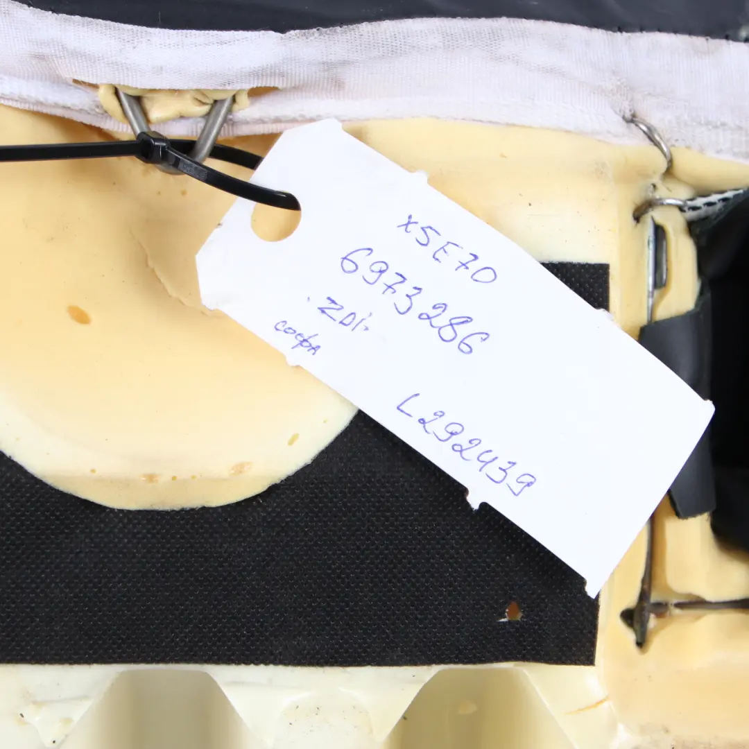 Sedile posteriore Panca Divano Base Divano Rivestimento Pelle Nappa Nero per BMW E70 con numero di parte 6973286 BMW E70 Sedile posteriore Panca Divano Base Divano Rivestimento Pelle Nappa Nero - SKU 6973286 - Numero di parte 6973286
