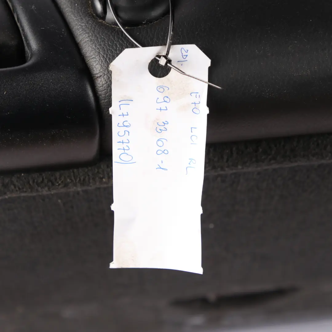 Rücksitz BMW X5 E70 Links Rückenlehne Bank Schwarz Leder Für 7 Sitze für mit Teilenummer 6973368 Rücksitz BMW X5 E70 Links Rückenlehne Bank Schwarz Leder Für 7 Sitze - SKU 6973368-1 - Teilenummer 6973368