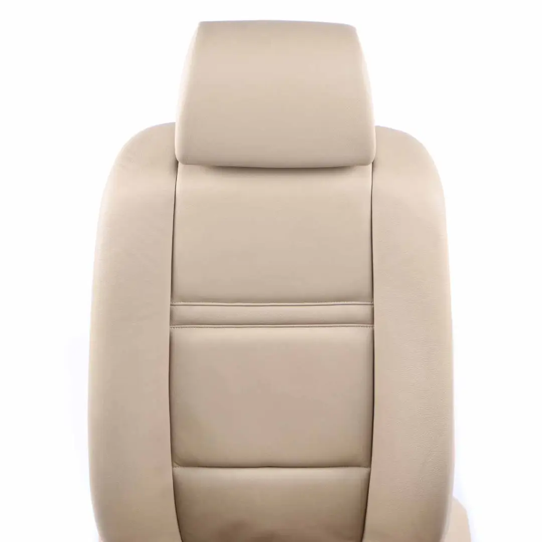 Front Left N/S Heated Leather Nevada Beige Seat Passenger Side to BMW X5 E70 with Part number 6973399 BMW X5 E70 Front Left N/S Heated Leather Nevada Beige Seat Passenger Side - SKU 6973399-1 - Part number 6973399