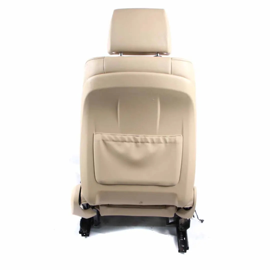 Front Left N/S Heated Leather Nevada Beige Seat Passenger Side to BMW X5 E70 with Part number 6973399 BMW X5 E70 Front Left N/S Heated Leather Nevada Beige Seat Passenger Side - SKU 6973399-1 - Part number 6973399