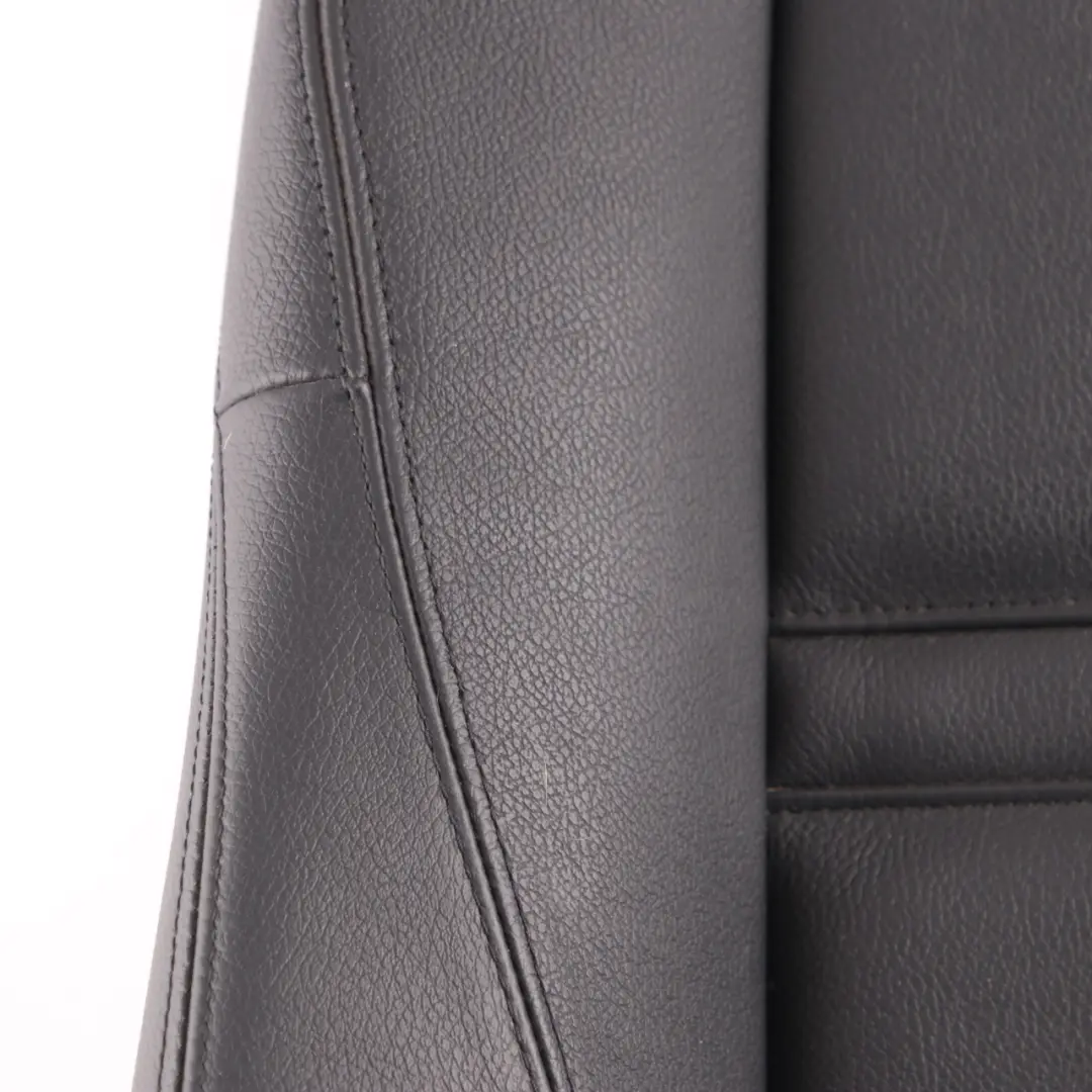 BMW X5 E70 Heated Sport Front Left N/S Seat Backrest Cover X6 E71 Leather Black - SKU 6973421 - Part number 6973421