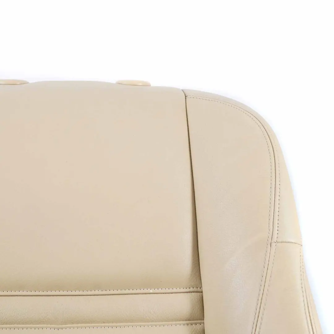 Seat Backrest BMW X5 E70 X6 E71 Sport Front Left N/S Cover Leather Beige - SKU 6973422-1 - Part number 6973422