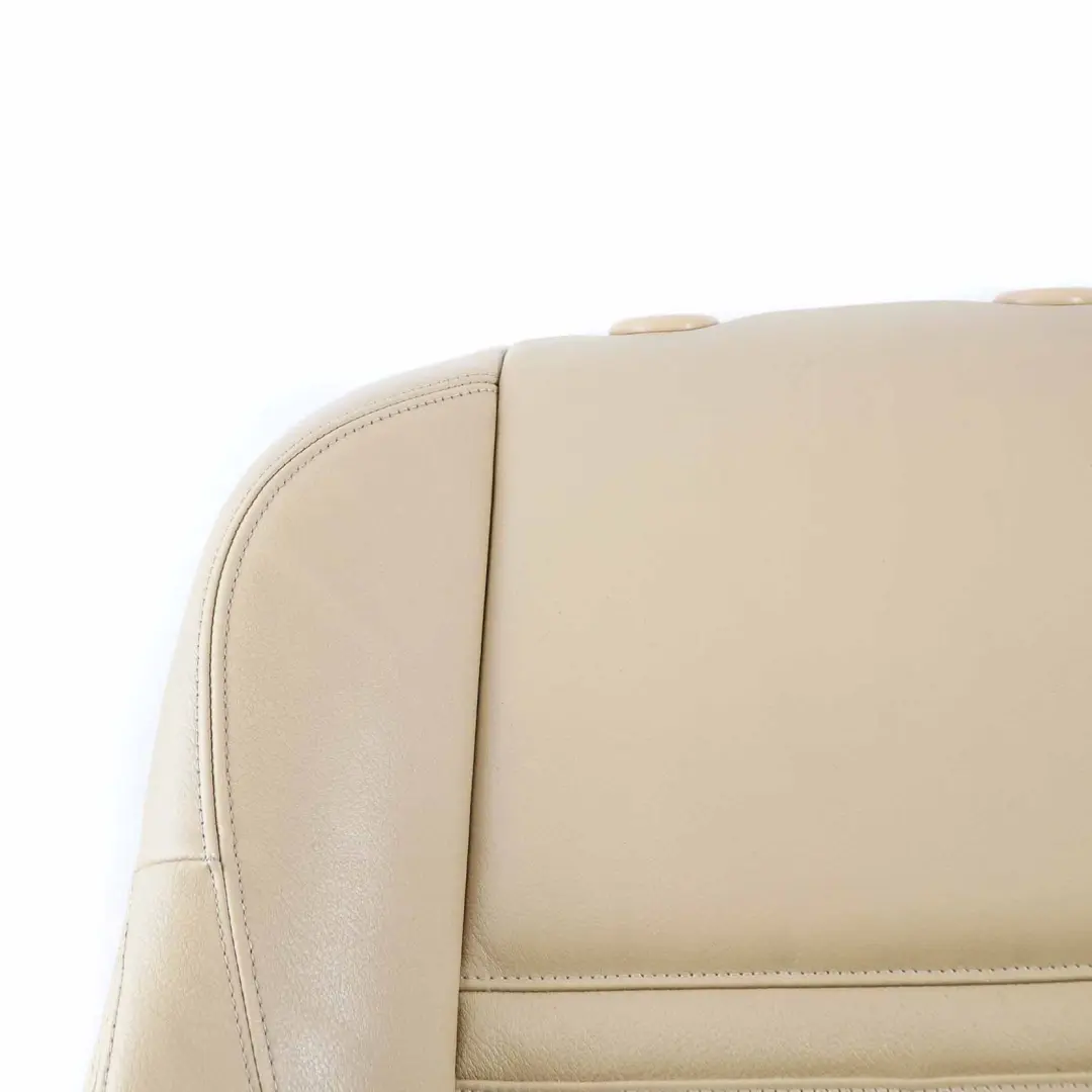  Dossier de siège BMW X5 E70 X6 E71 Sport Avant Gauche Housse Cuir Beige - SKU 6973422-1 - Numéro de pièce 6973422