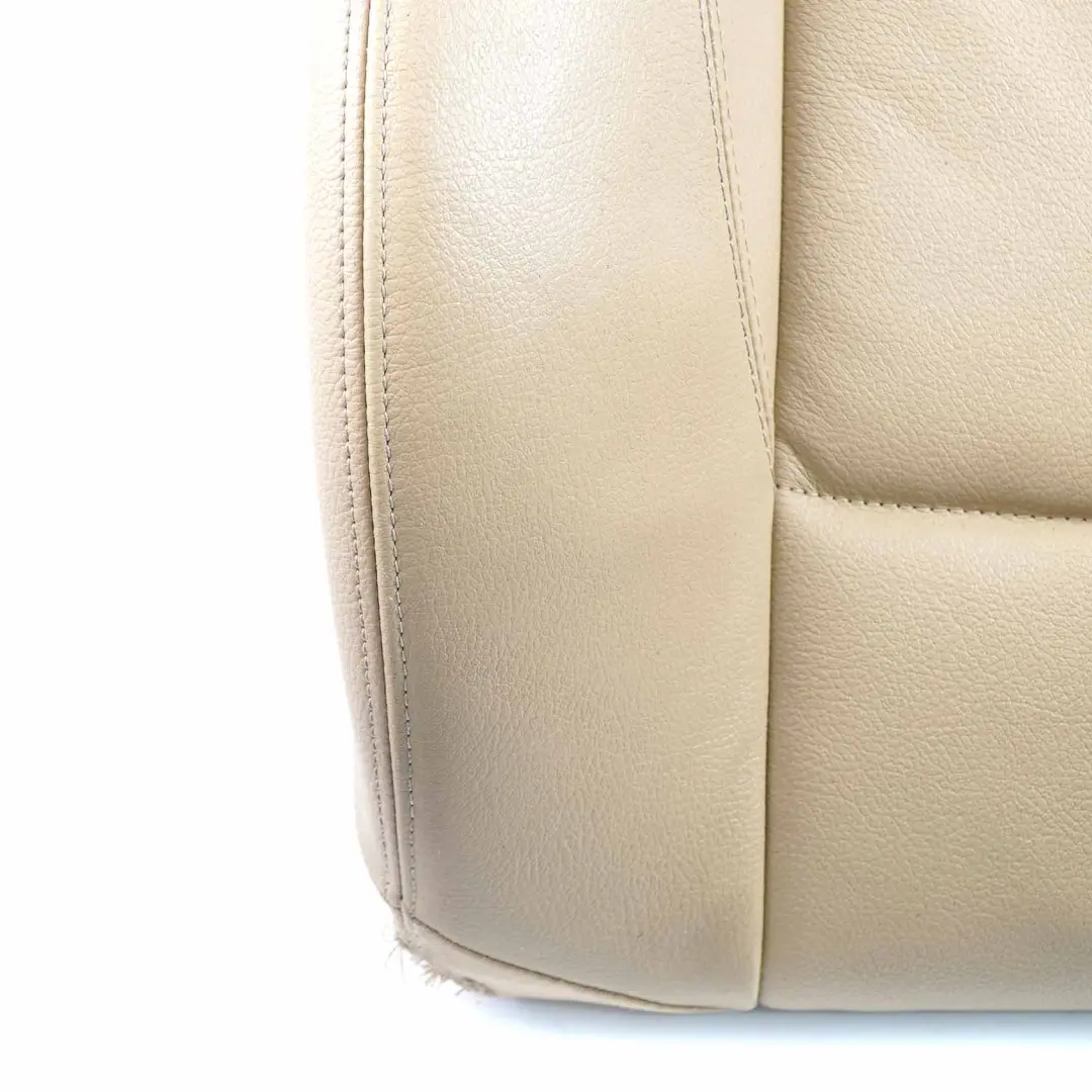 Seat Backrest BMW X5 E70 X6 E71 Sport Front Left N/S Cover Leather Beige - SKU 6973422-1 - Part number 6973422