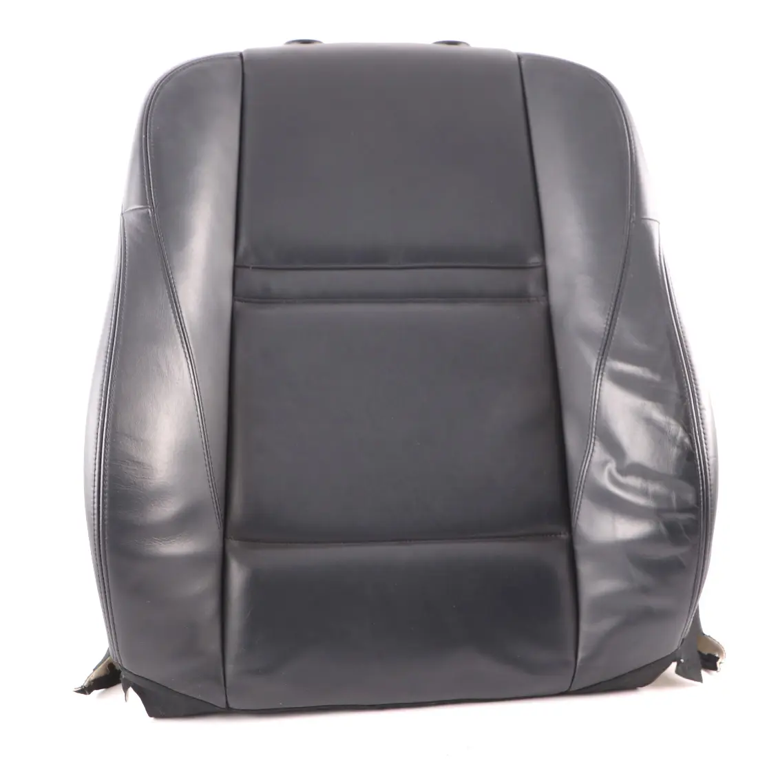 BMW X5 E70 Front Seat Backrest Sport Heated Left N/S Cover Leather Nappa Black