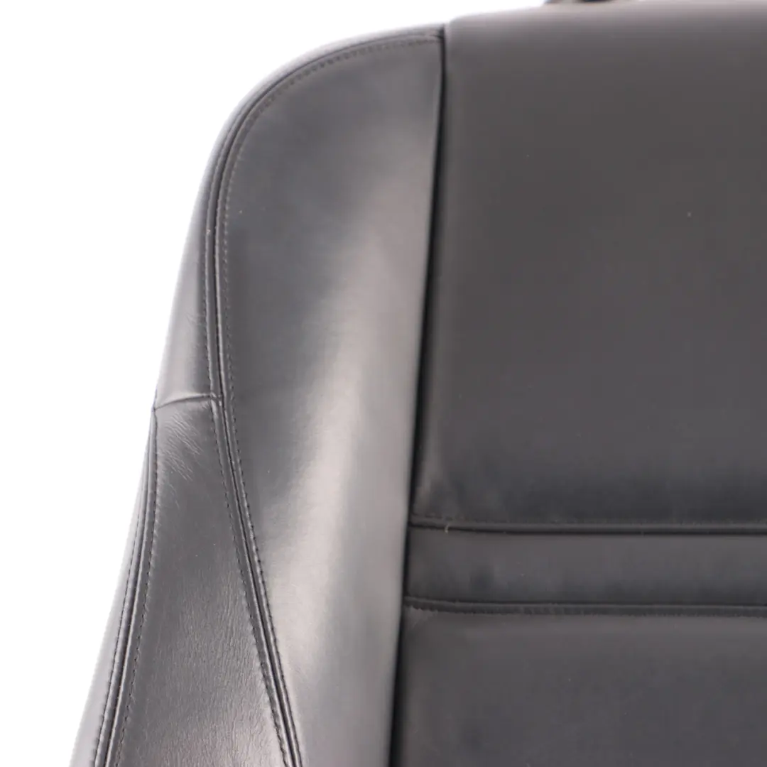 Front Seat Backrest Sport Heated Left N/S Cover Leather Nappa Black to BMW X5 E70 with Part number 6973429 BMW X5 E70 Front Seat Backrest Sport Heated Left N/S Cover Leather Nappa Black - SKU 6973429-2 - Part number 6973429