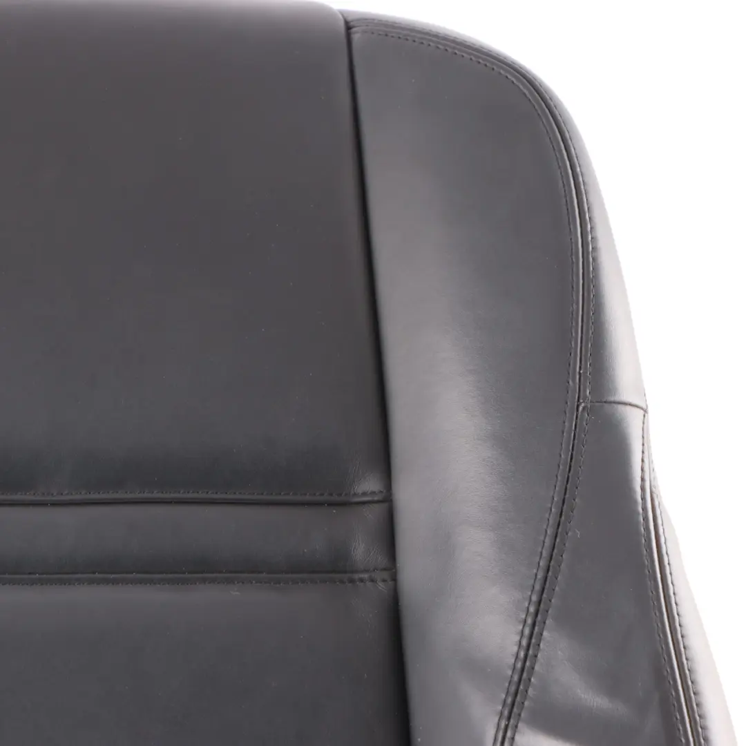 Front Seat Backrest Sport Heated Left N/S Cover Leather Nappa Black to BMW X5 E70 with Part number 6973429 BMW X5 E70 Front Seat Backrest Sport Heated Left N/S Cover Leather Nappa Black - SKU 6973429-2 - Part number 6973429