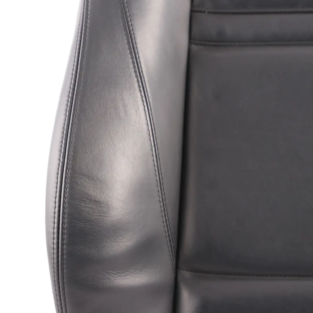 Front Seat Backrest Sport Heated Left N/S Cover Leather Nappa Black to BMW X5 E70 with Part number 6973429 BMW X5 E70 Front Seat Backrest Sport Heated Left N/S Cover Leather Nappa Black - SKU 6973429-2 - Part number 6973429