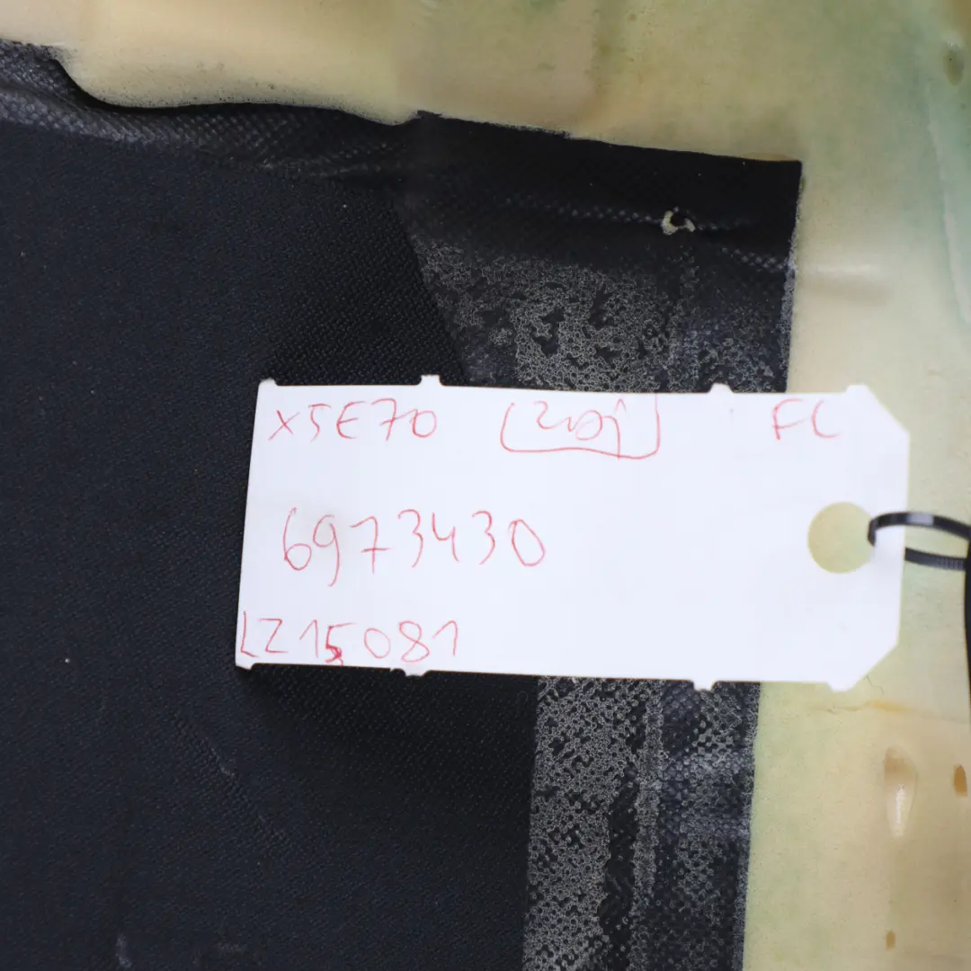 Front Seat Backrest Sport Left N/S Cover Leather Nappa Beige to BMW X5 E70 with Part number 6973430 BMW X5 E70 Front Seat Backrest Sport Left N/S Cover Leather Nappa Beige - SKU 6973430 - Part number 6973430