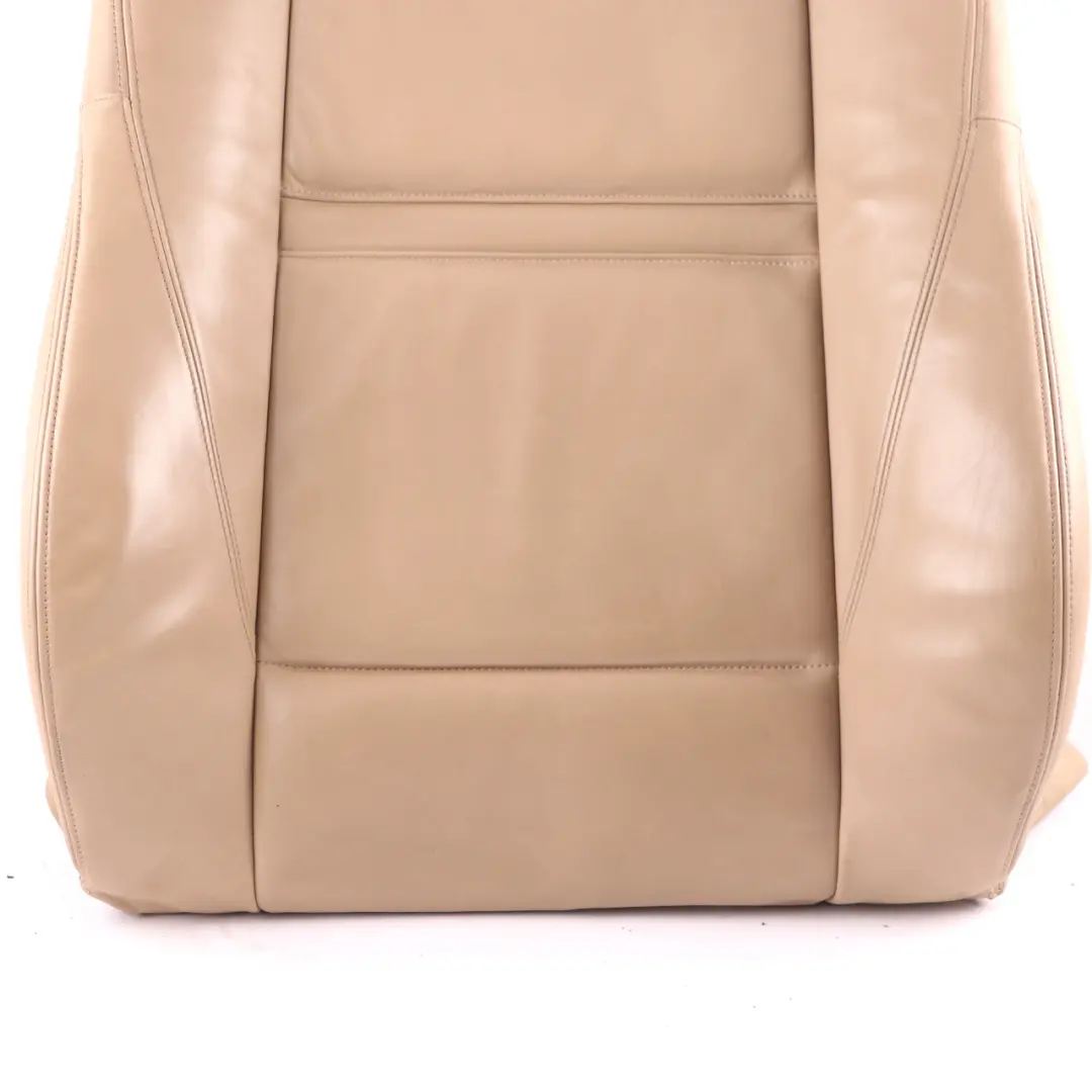 BMW X5 E70 Front Seat Backrest Sport Left N/S Cover Leather Nappa Beige - SKU 6973430 - Part number 6973430