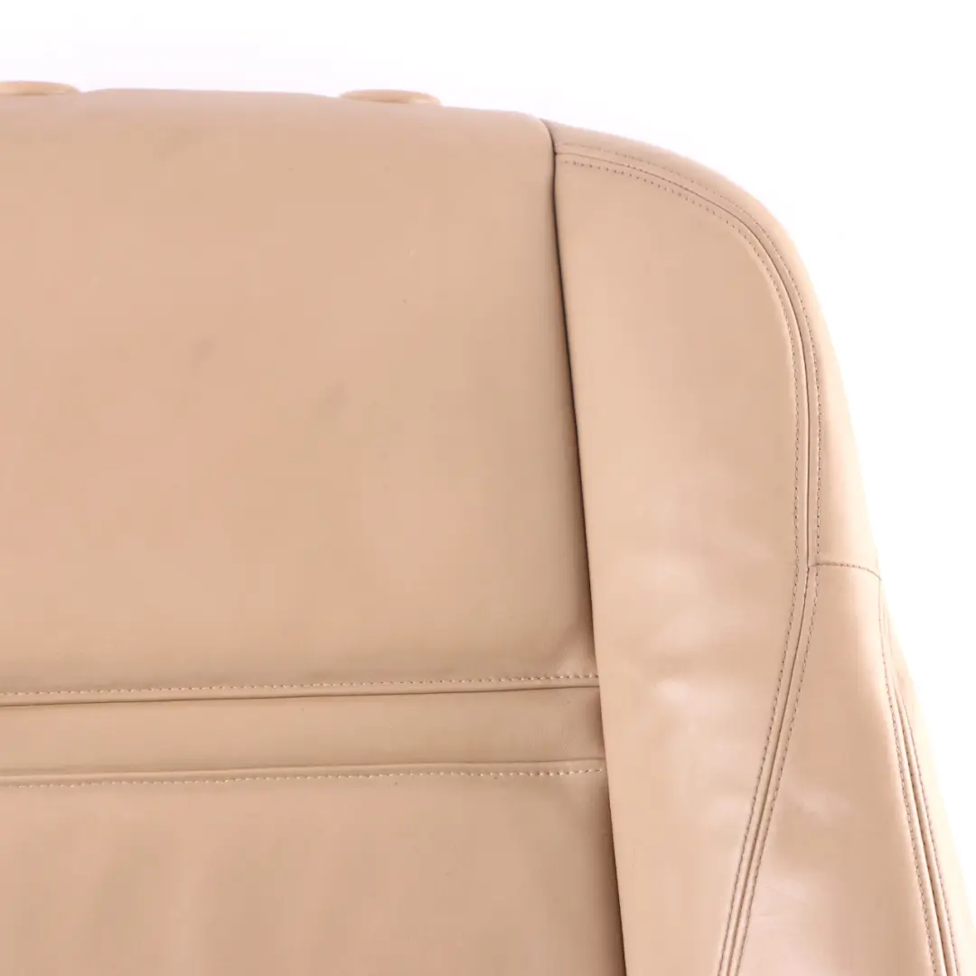 BMW X5 E70 Front Seat Backrest Sport Left N/S Cover Leather Nappa Beige - SKU 6973430 - Part number 6973430