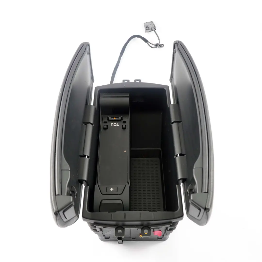 Apoyabrazos Delantero Medio Izquierdo Derecho Cuero Negro para BMW E70 con número de pieza 6973461 BMW E70 Apoyabrazos Delantero Medio Izquierdo Derecho Cuero Negro - SKU 6973461-1 - Número de pieza 6973461