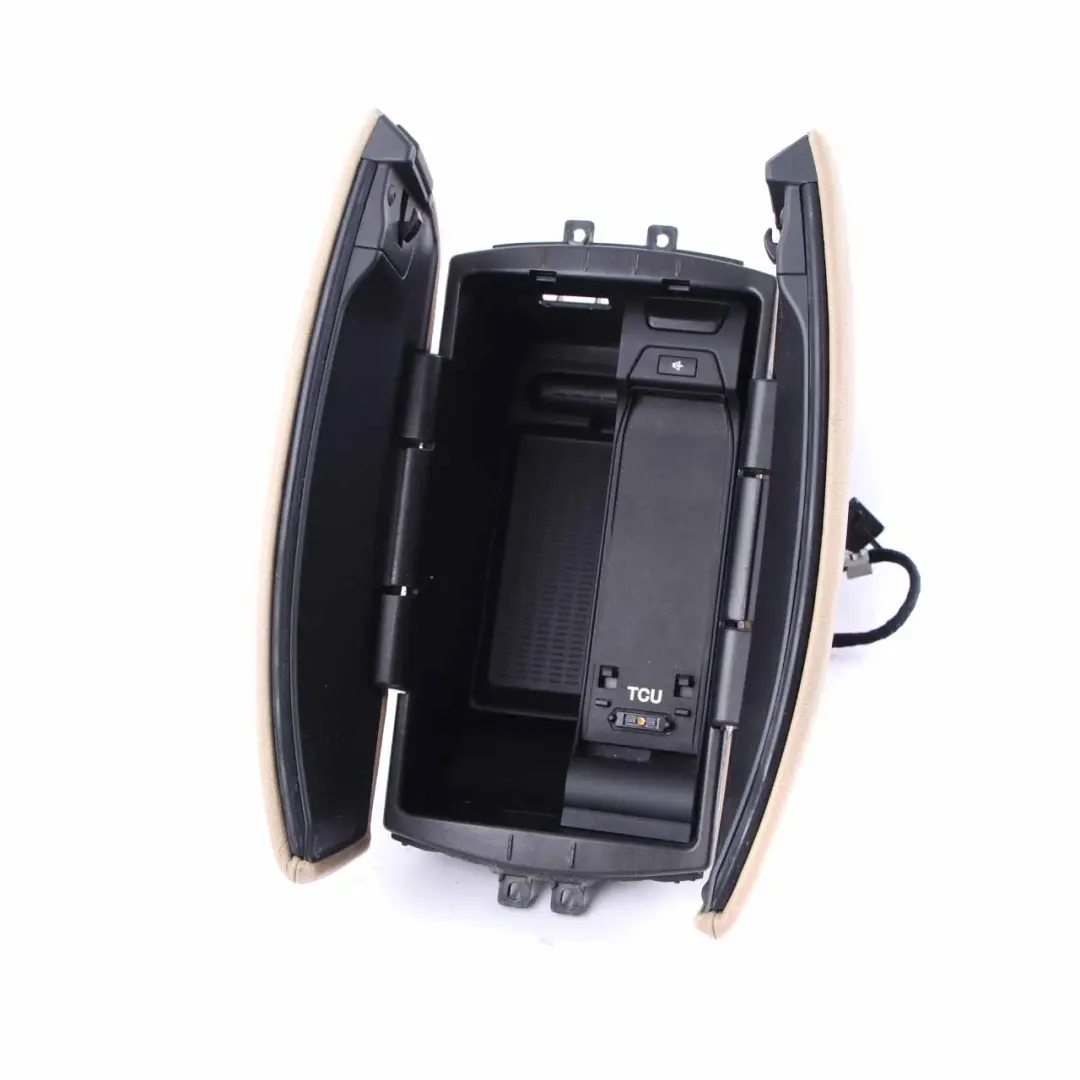 Armrest Front Middle Left Right Leather Beige to BMW X5 E70 with Part number 6973463 6973464 BMW X5 E70 Armrest Front Middle Left Right Leather Beige - SKU 6973464-1 - Part number 6973463 6973464