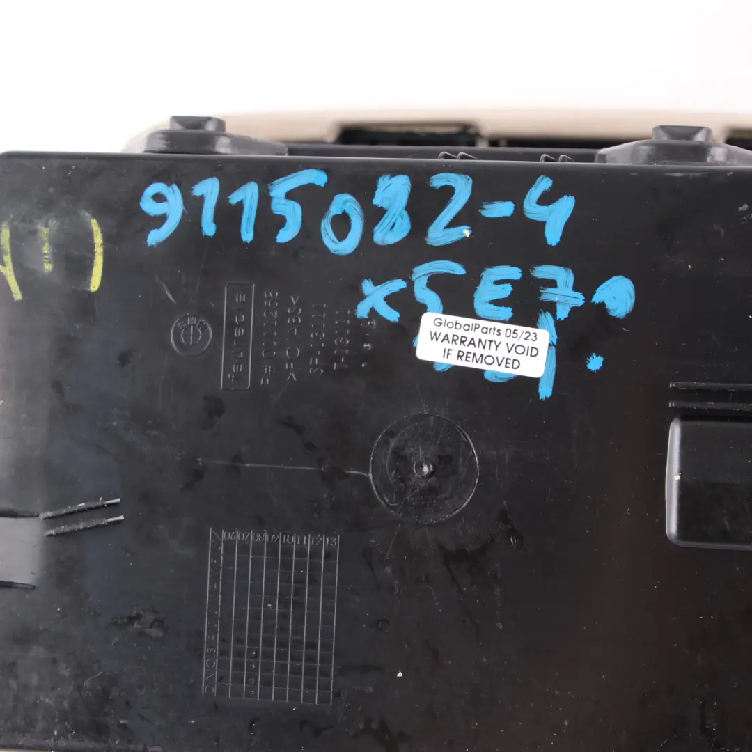 BMW X5 E70 Podłokietnik Środkowy 6973463 - SKU 6973464 - Numer Części 6973463 6973464