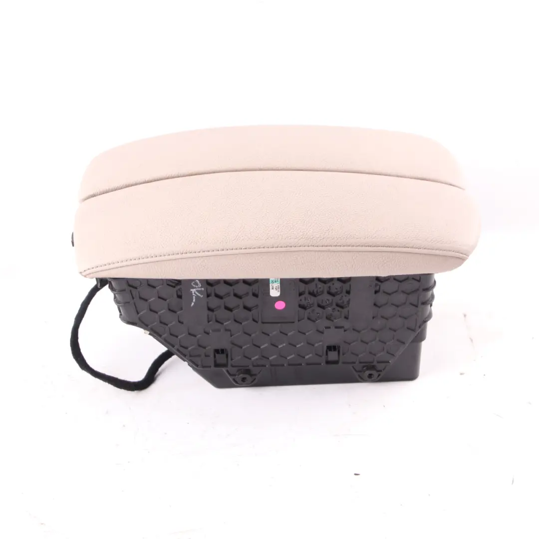 BMW X5 Series E70 Armrest Front Middle Left Right Leather Beige 6973463 - SKU 6973464 - Part number 6973463 6973464
