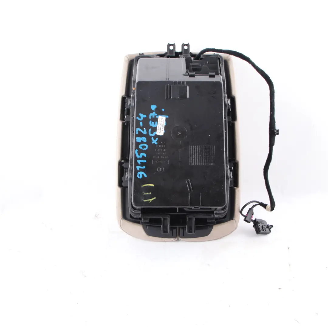 Apoyabrazos Delantero Medio Izquierdo Derecho Cuero Beige 6973463 para BMW E70 con número de pieza 6973463 6973464 BMW E70 Apoyabrazos Delantero Medio Izquierdo Derecho Cuero Beige 6973463 - SKU 6973464 - Número de pieza 6973463 6973464