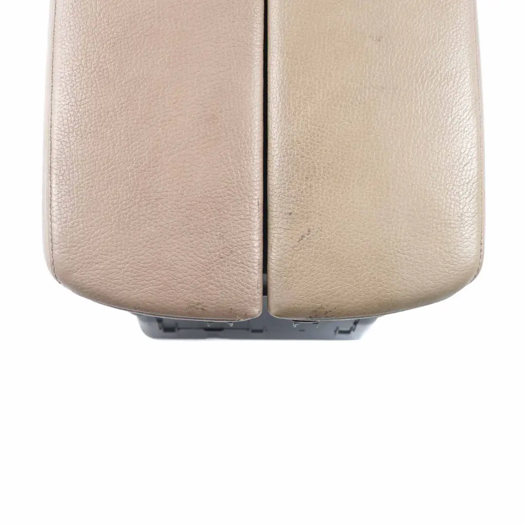 BMW X5 E70 Front Middle Armrest Centre Console Telephone Storage Leather Camel - SKU 6973471 - Part number 6973471