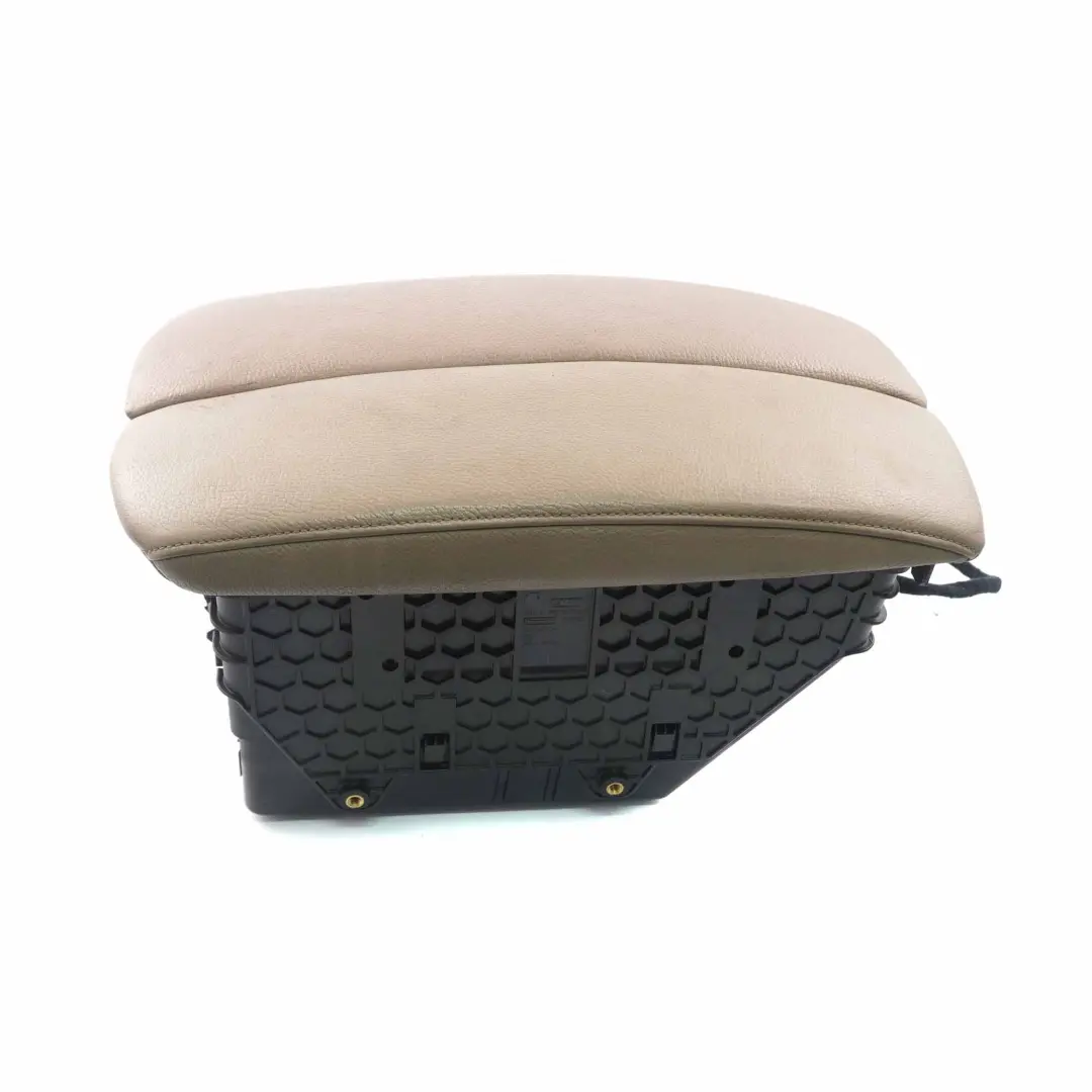 BMW X5 E70 Front Middle Armrest Centre Console Telephone Storage Leather Camel - SKU 6973471 - Part number 6973471