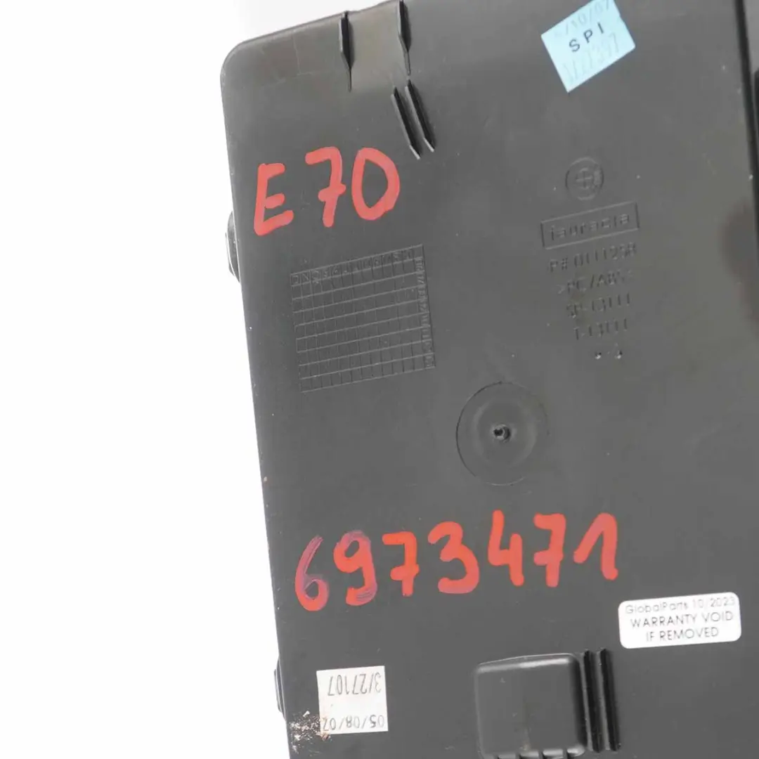BMW X5 E70 Vordere Mittelarmlehne Mittel konsole Telefonablage Leder Camel - SKU 6973471 - Teilenummer 6973471