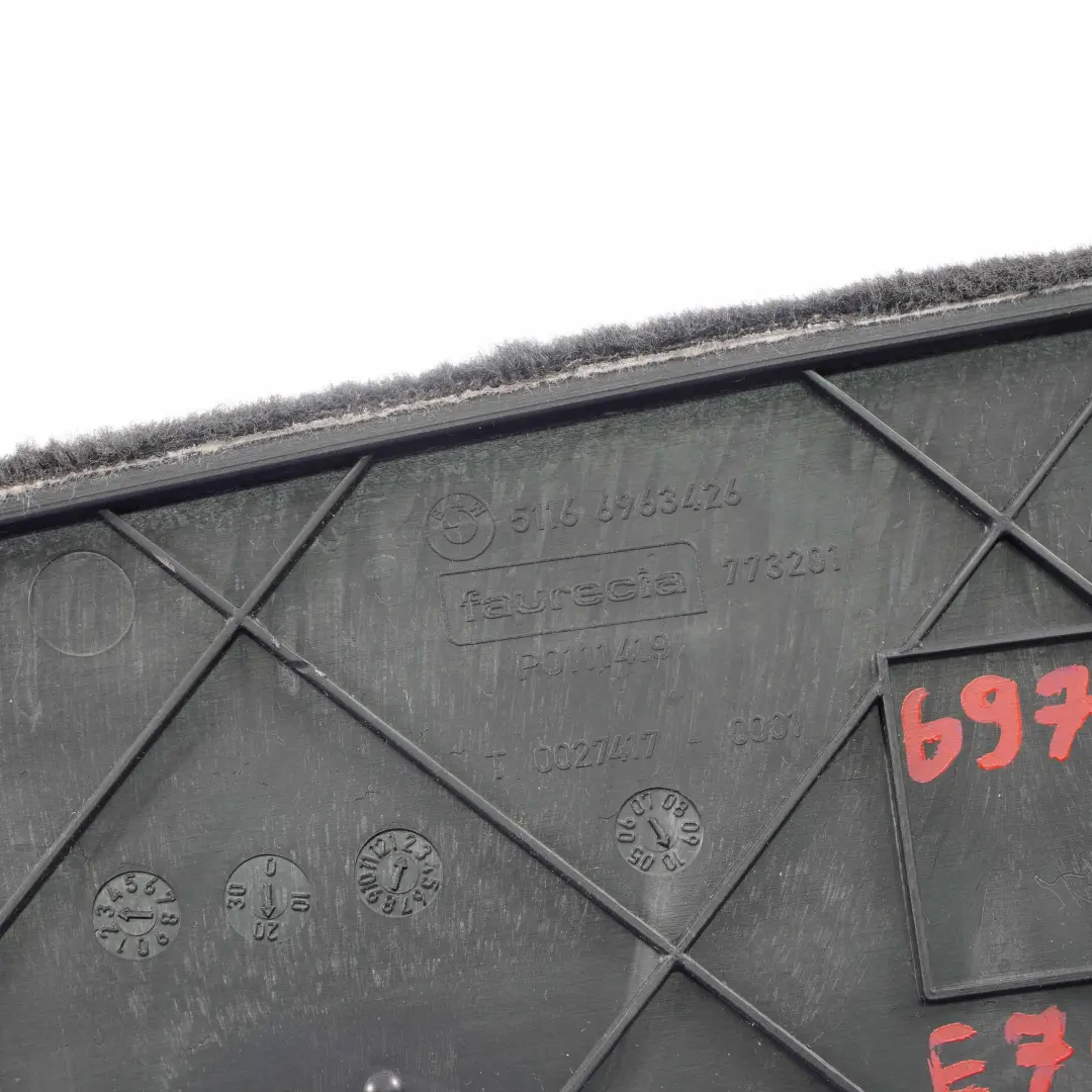 Pannello Console Centrale Posteriore Destra Nero 6963426 per BMW X6 E70 E71 con numero di parte 6973500 BMW X6 E70 E71 Pannello Console Centrale Posteriore Destra Nero 6963426 - SKU 6973500-1 - Numero di parte 6973500