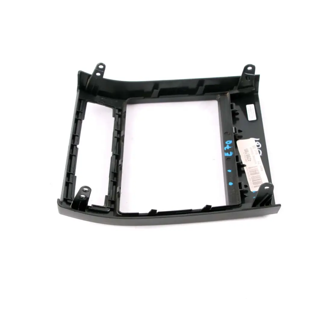 BMW X5 E70 Console Centrale Cache Arrière Finition Noir 6954956 - SKU 6973507 - Numéro de pièce 6973507