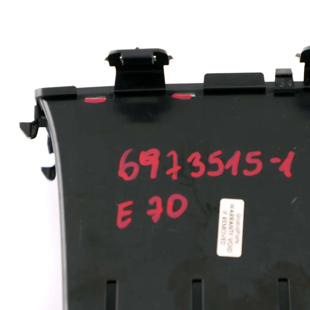 Consola Central Trasera Bandeja Insertable 6963377 para BMW E70 E70N LCI con número de pieza 6973515 BMW E70 E70N LCI Consola Central Trasera Bandeja Insertable 6963377 - SKU 6973515 - Número de pieza 6973515