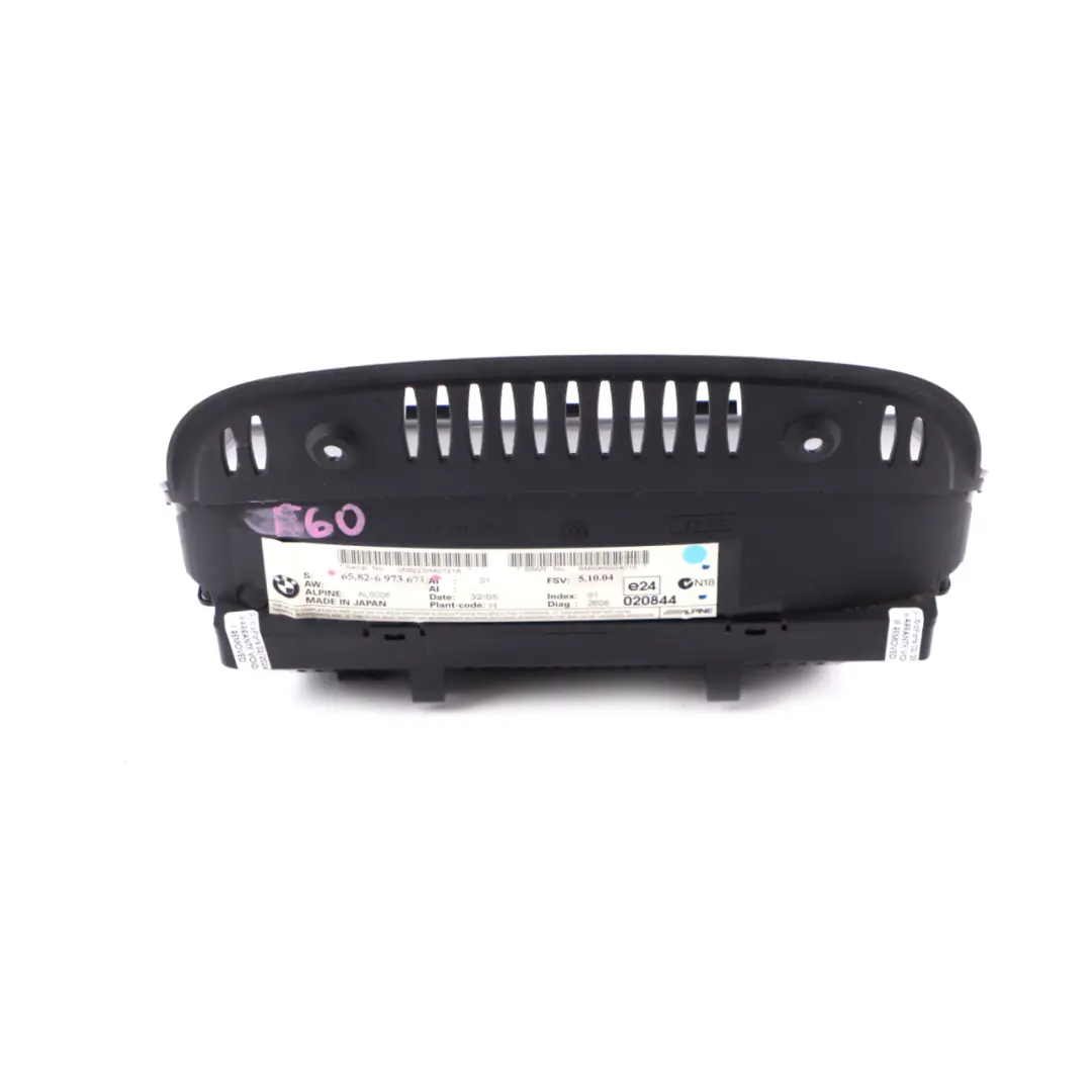  Display Screen BMW E60 E63 E64 6,5" Dashboard On Board Monitor Sat Nav - SKU 6973671 - Part number 6973671