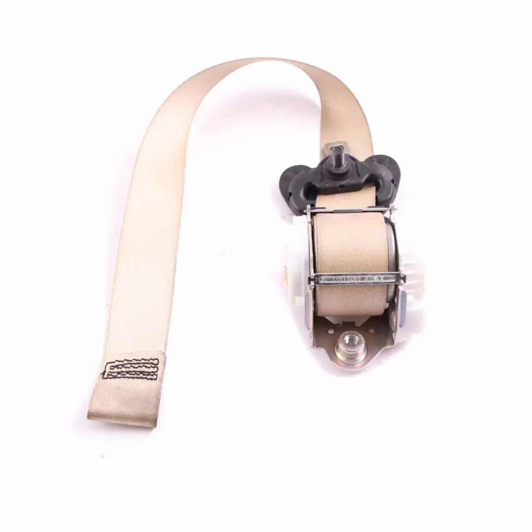 BMW 3 Series E92 E92N LCI Upper Belt Front Left N/S Seat Belt Beige - SKU 6973961 - Part number 6973961