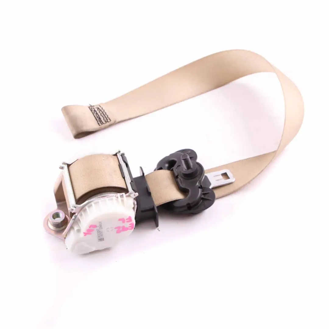 BMW 3 Series E92 E92N LCI Upper Belt Front Left Seat Belt Beige - SKU 6973961 - Numéro de pièce 6973961