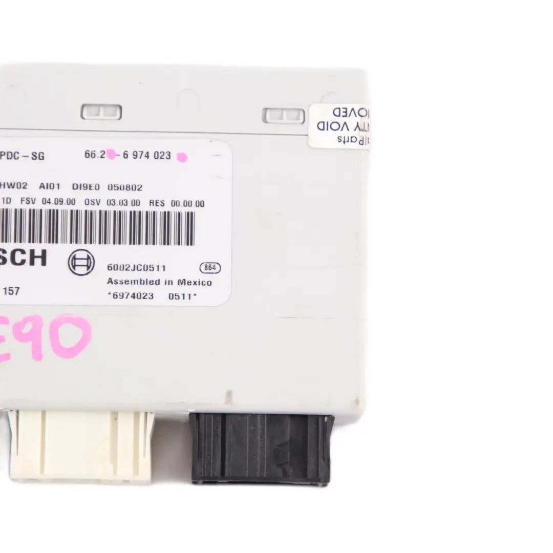 PDC Modul Parksteuergerät für BMW E81 E82 E87 E90 E91 E92 mit Teilenummer 6974023 BMW E81 E82 E87 E90 E91 E92 PDC Modul Parksteuergerät - SKU 6974023 - Teilenummer 6974023