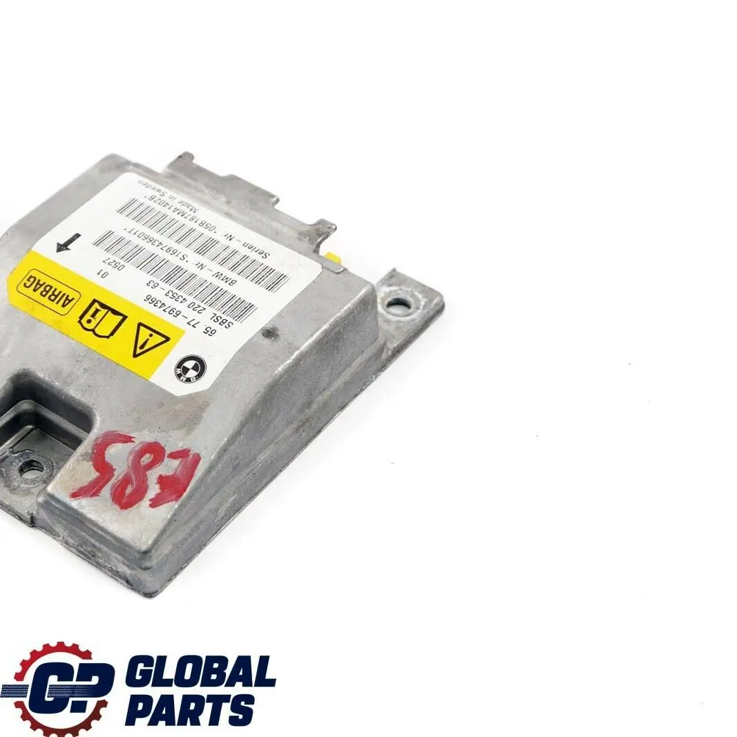 BMW E64 Z4 E89 Sensor Airbag Pilar B Izquierdo - SKU 6974366 - Número de pieza 6974366