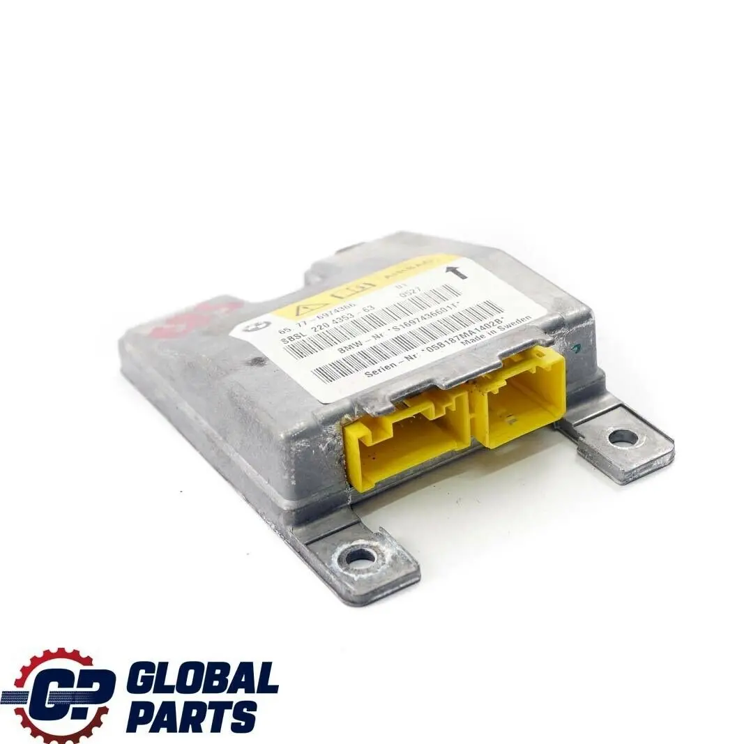 BMW E64 Z4 E89 Sensor Airbag Pilar B Izquierdo - SKU 6974366 - Número de pieza 6974366