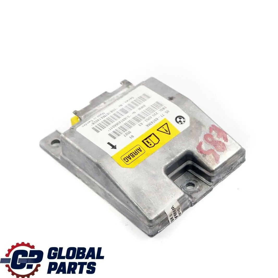 BMW E64 Z4 E89 Sensor Airbag Pilar B Izquierdo - SKU 6974366 - Número de pieza 6974366