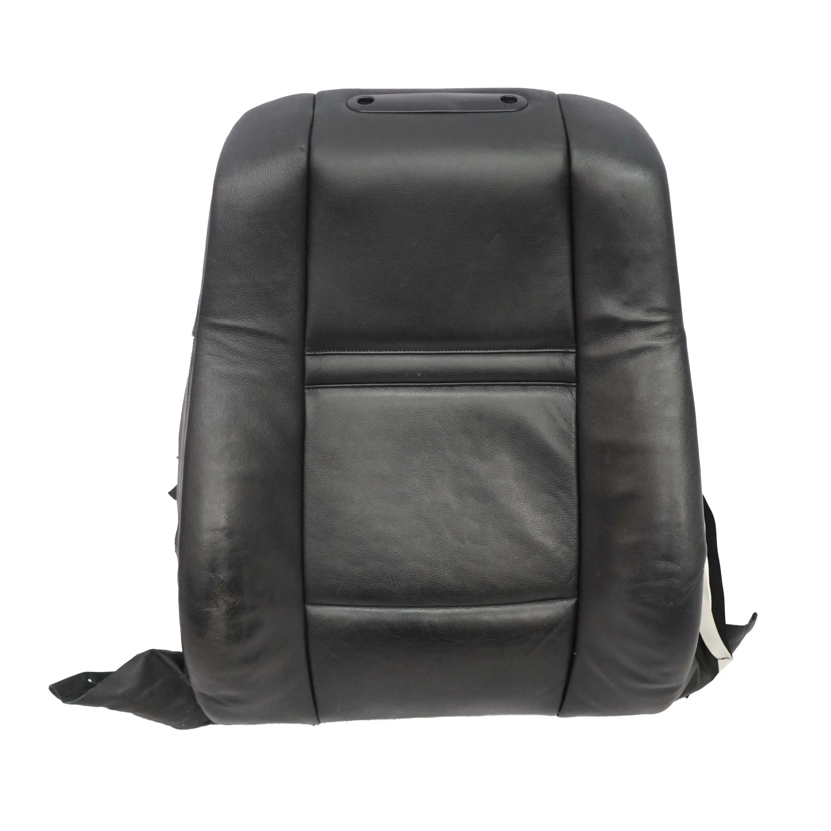 BMW E70 Delantero Derecho Funda de Respaldo del Asiento de Cuero Nevada Negro