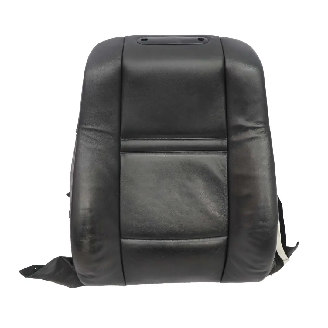 BMW X5 X6 E70 E71 Front Right O/S Seat Backrest Cover Leather Nevada Black - SKU 6974510-1 - Part number 6974510