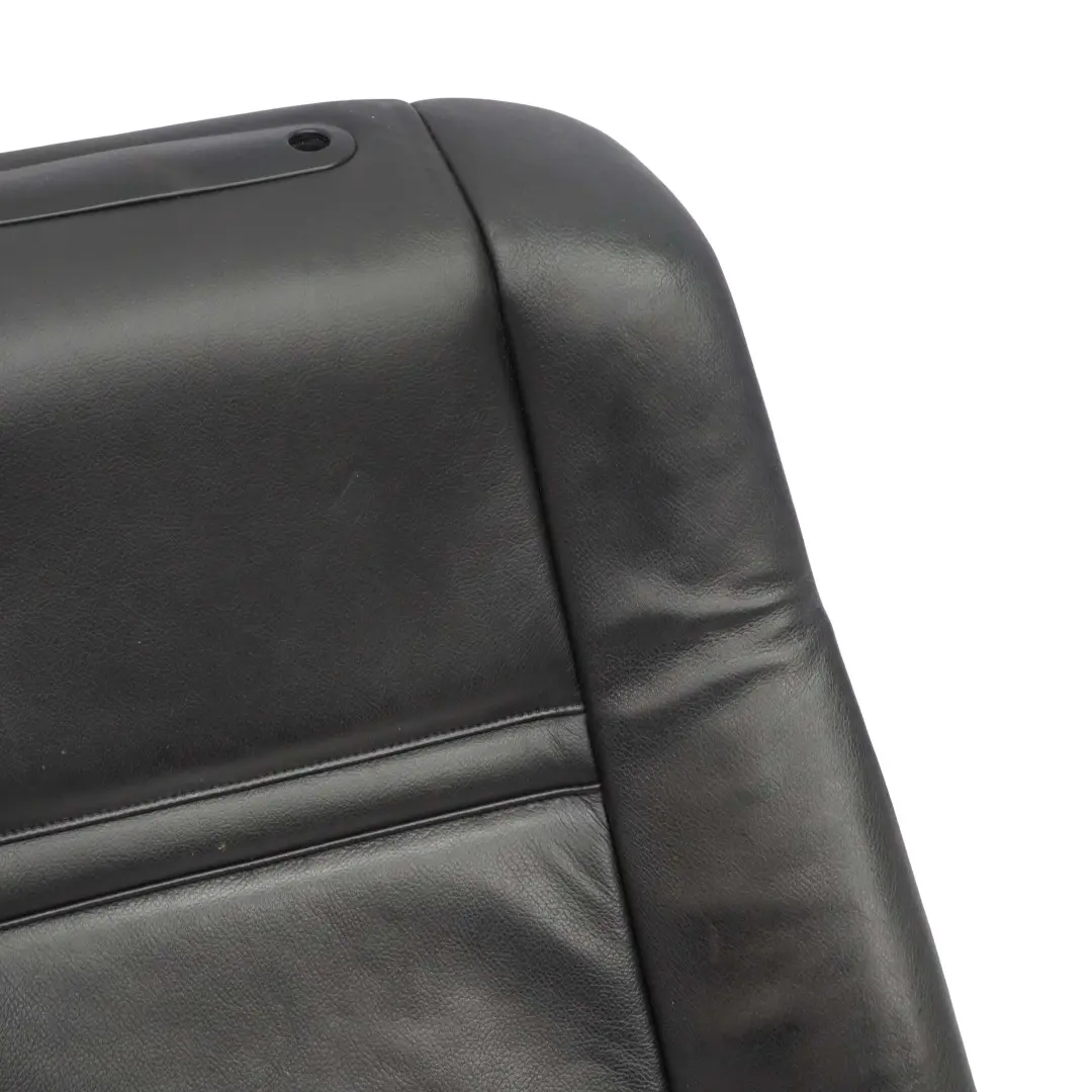 BMW X5 X6 E70 E71 Front Right O/S Seat Backrest Cover Leather Nevada Black - SKU 6974510-1 - Part number 6974510