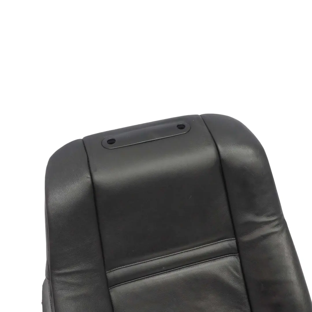 BMW X5 X6 E70 E71 Front Right O/S Seat Backrest Cover Leather Nevada Black - SKU 6974510-1 - Part number 6974510