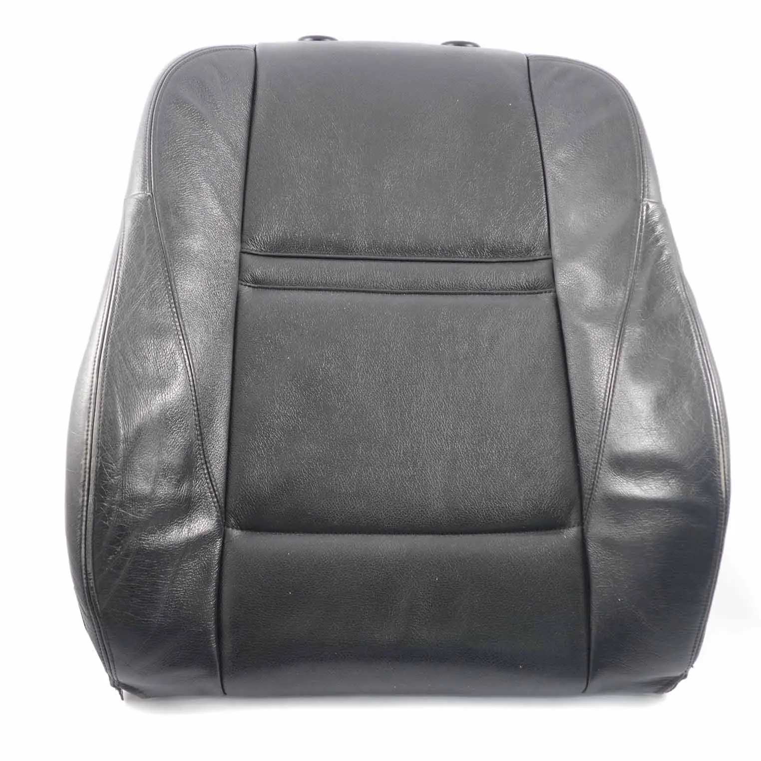 BMW E70 E71 Seat Backrest Heated Sport Front Right O/S Cover Black Leather
