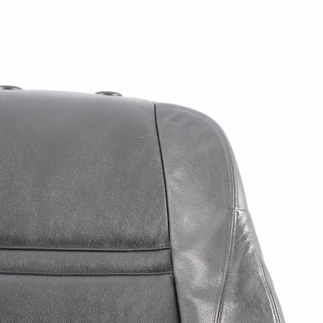 Backrest Heated Sport Front Right O/S Cover Black Leather to BMW E70 E71 Seat with Part number 6974521 BMW E70 E71 Seat Backrest Heated Sport Front Right O/S Cover Black Leather - SKU 6974521 - Part number 6974521