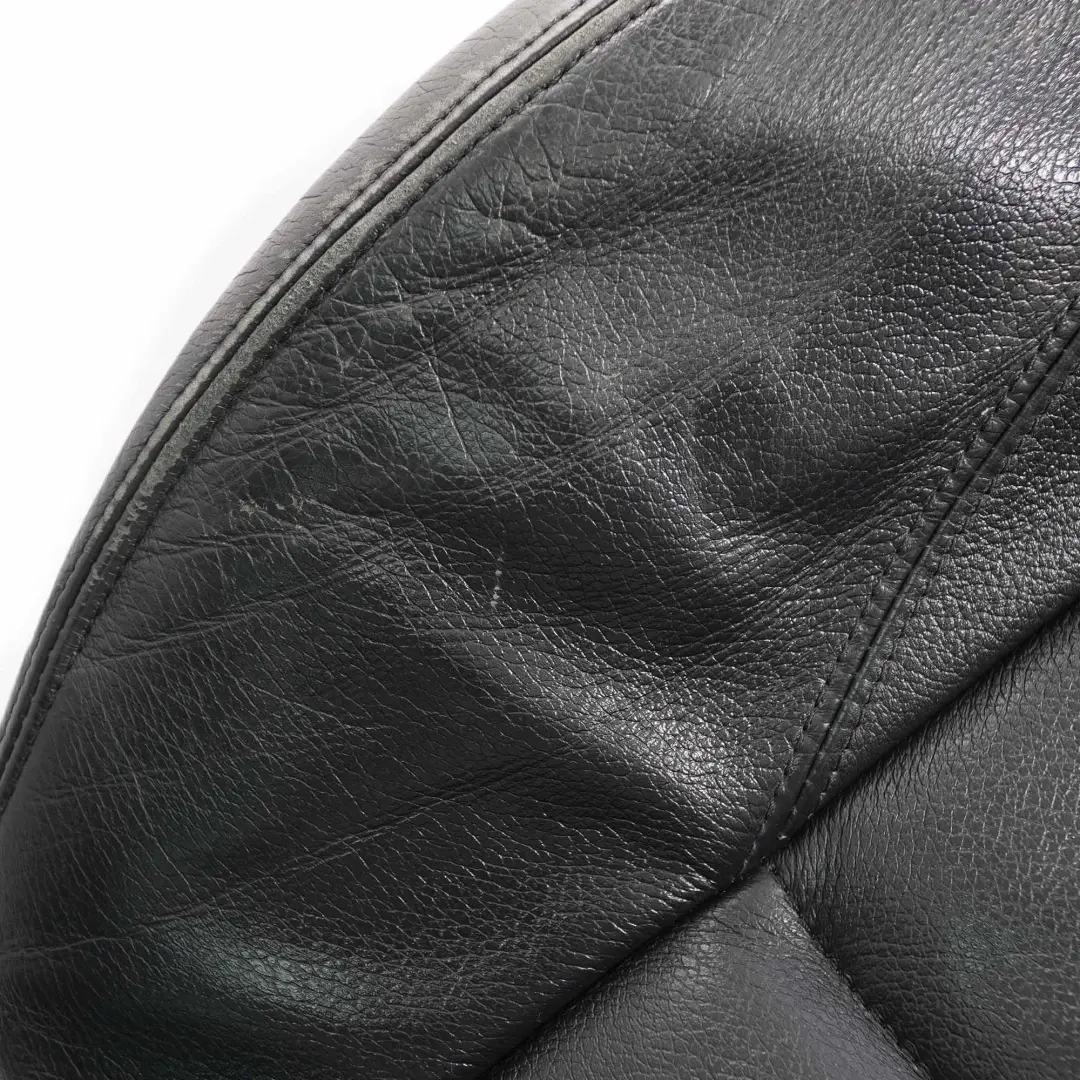 BMW E70 E71 Sitzrückenlehne beheizt Sport vorne rechts Bezug schwarz Leder - SKU 6974521 - Teilenummer 6974521