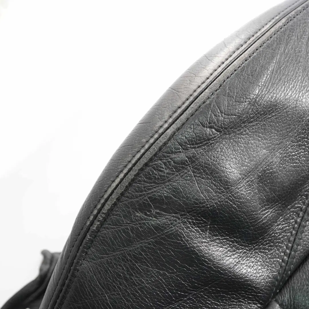 BMW E70 E71 Sitzrückenlehne beheizt Sport vorne rechts Bezug schwarz Leder - SKU 6974521 - Teilenummer 6974521